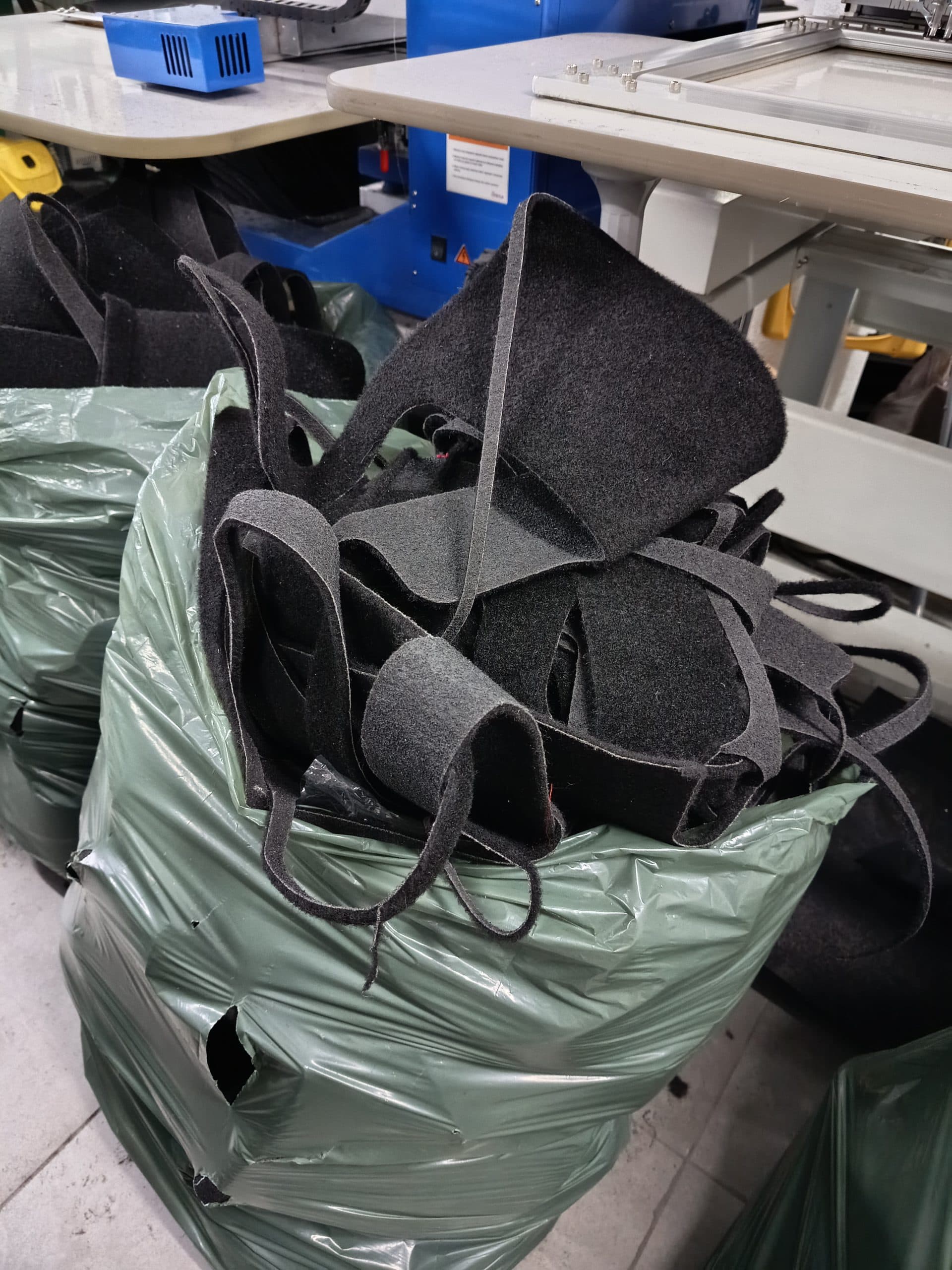 Automotive Production Waste – Synthetic Materials – Approx. 1 Ton/month